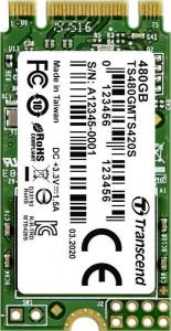Dysk SSD Transcend 420S 480GB M.2 2242 SATA III (TS480GMTS420S) 1