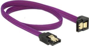 Delock SATA - SATA, 0.5m, Fioletowy (83696) 2