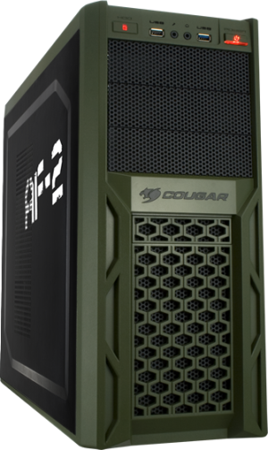 Obudowa Cougar Army Force AF-2, Middle-Tower, Oliwkowy (GECK-339) 8