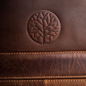 Betlewski Skórzana Torba Męska Na Ramię Duża Betlewski, Tbg-Ht-202-Brown 6