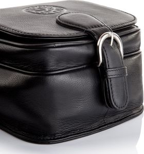 Betlewski Skórzana Torba Męska Mała Listonoszka Betlewski, Tbg-Ym-104-Black 3