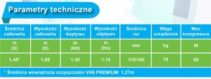 Eko House Oczyszczalnia ścieków VH6P + studnia chłonna 3