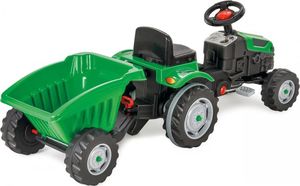 Woopie WOOPIE Traktor MAX na pedały z przyczepą zielony 4