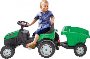 Woopie WOOPIE Traktor MAX na pedały z przyczepą zielony 7