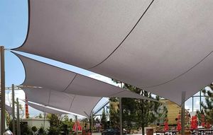 SunShade Żagiel wodoszczelny premium 2x2 - Szary	 13