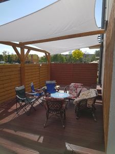 SunShade ŻAGIEL PRZECIWSŁONECZNY PREMIUM WODOSZCZELNY 3X4,5 8