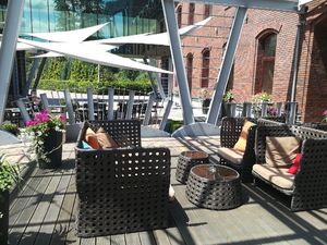 SunShade ŻŻAGIEL PRZECIWSŁONECZNY PREMIUM WODOSZCZELNY 5X5X7 2