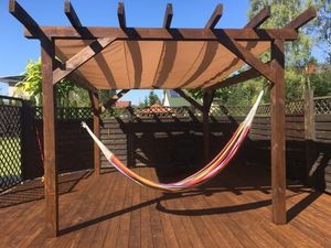 SunShade Żagiel wodoszczelny rozsuwany 2,5x5 - Szary 4