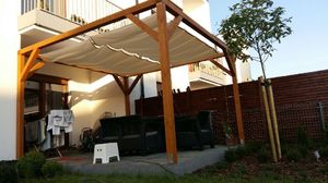 SunShade Żagiel wodoszczelny rozsuwany 2,5x5 - Szary 10