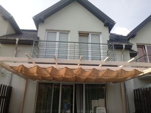 SunShade ŻAGIEL PRZECIWSŁONECZNY PREMIUM WODOSZCZELNY ROZSUWANY 3X5 2