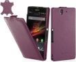 FUTERAŁ PIONOWY DO SONY XPERIA Z2 PURPUROWY 2