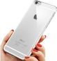 ETUI LUX ULTRA SLIM CASE DO APPLE IPHONE 6 / IPHONE 6S PRZEZROCZYSTE ZE SREBRNĄ CHROMOWANĄ RAMKĄ 2