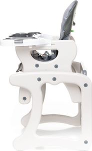 4Baby Krzesełko Do Karmienia 2W1 4Baby Fashion - Szare 6