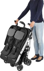 Wózek Maxi Cosi Wózek Bliźniaczy Maxi Cosi Dana For2 - Nomad Grey 4