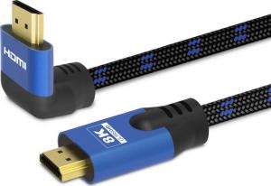 Kabel Savio HDMI - HDMI 3m niebieski (SAVIO CL-148) 2
