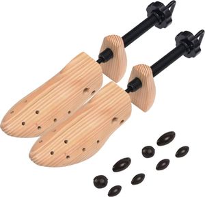 vidaXL Prawidła do butów, 2 pary, rozmiar 36-40, lite drewno sosnowe 2