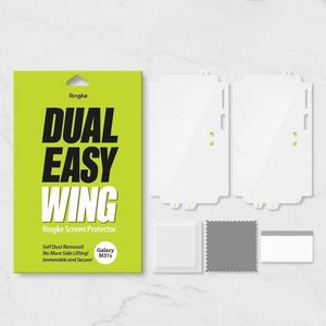 Ringke Folia hydrożelowa Ringke Dual Easy Wing Full Cover Samsung Galaxy M31s [2 PACK] 5