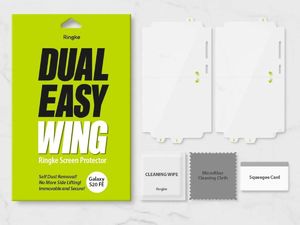 Ringke Folia hydrożelowa Ringke Dual Easy Wing Full Cover Samsung Galaxy S20 FE [2 PACK] 2