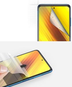 Ringke Folia hydrożelowa Ringke Dual Easy Wing Full Cover Pocophone X3 NFC [2 PACK] 9