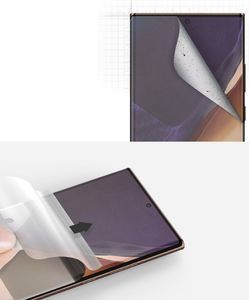 Ringke Folia hydrożelowa Ringke Dual Easy Wing Full Cover Samsung Galaxy Note 20 Ultra [2 PACK] 11