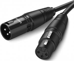 Kabel Ugreen XLR - XLR 5m czarny (UGR491BLK) 1