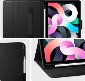 Etui na tablet Spigen Etui Spigen Liquid Air Folio Apple iPad Air 4 2020 Black 11