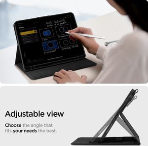 Etui na tablet Spigen Etui Spigen Liquid Air Folio Apple iPad Air 4 2020 Black 13