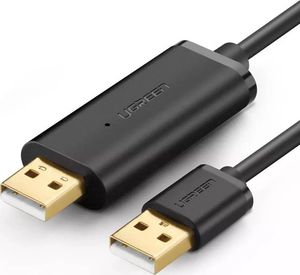 Kabel USB Ugreen USB-A - USB-A 2 m Czarny (UGR558BLK) 1