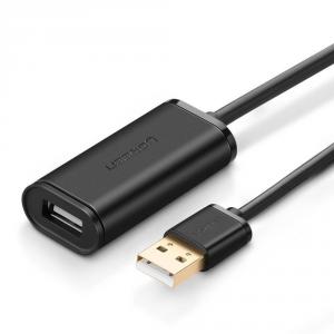 Kabel USB Ugreen USB-A - USB-A 25 m Czarny (UGR539BLK) 1