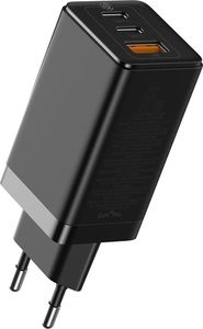 Ładowarka Baseus GaN Pro 1x USB-A 2x USB-C 3 A (CCGAN2P-B01) 1
