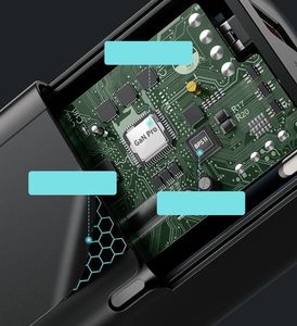Ładowarka Baseus GaN Pro 1x USB-A 2x USB-C 3 A (CCGAN2P-B01) 15