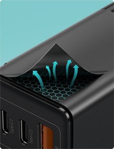 Ładowarka Baseus GaN Pro 1x USB-A 2x USB-C 3 A (CCGAN2P-B01) 19