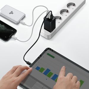 Ładowarka Baseus GaN Pro 1x USB-A 2x USB-C 3 A (CCGAN2P-B01) 3