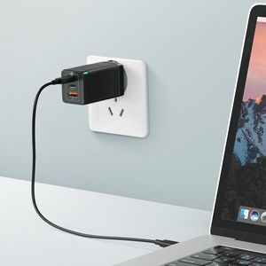 Ładowarka Baseus GaN Pro 1x USB-A 2x USB-C 3 A (CCGAN2P-B01) 4