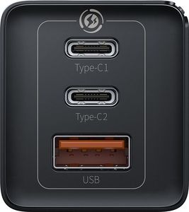 Ładowarka Baseus GaN Pro 1x USB-A 2x USB-C 3 A (CCGAN2P-B01) 9