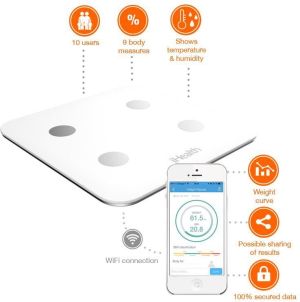 Waga łazienkowa 1idea iHealth HS6 Wireless Body Analysis Scale 3