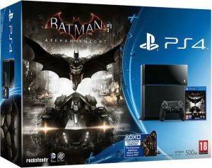 Sony PS4 500GB + Batman Arkham Knight 1