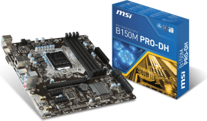 Płyta główna MSI B150 PRO-DH, B150, DDR4, SATA3, USB3.1, mATX (B150M PRO-DH) 1