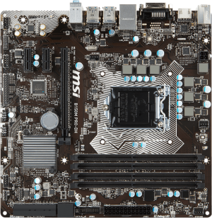 Płyta główna MSI B150 PRO-DH, B150, DDR4, SATA3, USB3.1, mATX (B150M PRO-DH) 2