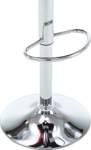 vidaXL Stołki barowe, 2 szt., fioletowe, sztuczna skóra 7