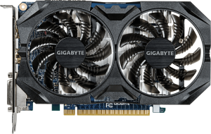 Karta graficzna Gigabyte GeForce GTX 750Ti 4GB GDDR5 (128 bit) 2x HDMI, 2x DVI, BOX (GV-N75TWF2OC-4GI) 3