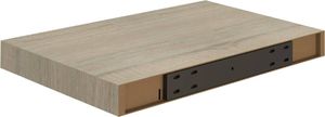 vidaXL Półki ścienne, 2 szt., kolor dębowy, 40x23x3,8 cm, MDF 8