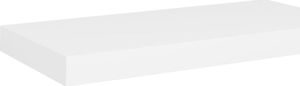 vidaXL Półki ścienne, 4 szt., białe, 50x23x3,8 cm, MDF 4