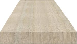 vidaXL Półki ścienne, 4 szt., kolor dębowy, 90x23,5x3,8 cm, MDF 6