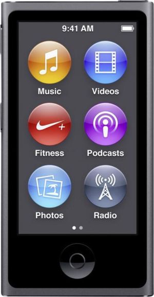 Apple iPod nano, 16GB, szary (MKN52QG/A) 1