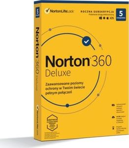Norton 360 Deluxe 5 urządzeń 12 miesięcy 1