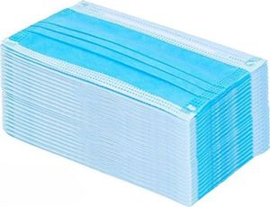 Iso Trade Maska ochronna higieniczna na twarz - 50 sztuk uniwersalny 3