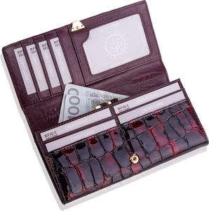 Betlewski Portfel damski Retro BPD-BA-100 czarny uniwersalny 6