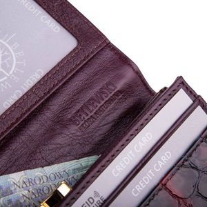 Betlewski Portfel damski Retro BPD-BA-100 czarny uniwersalny 8