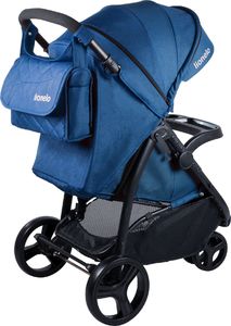 Wózek Lionelo Wózek Spacerowy Lionelo Elise Eko Len - Granatowy 3